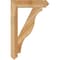 Ekena Millwork Funston Arts & Crafts Rough Sawn Bracket, Western Red Cedar, 4"W x 22"D x 34"H BKT04X22X34FST03RWR - alternate 4